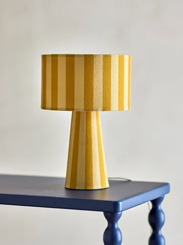 Emmie bordlampe Ø 20 cm - Gul, Ø20 cm - Bloomingville