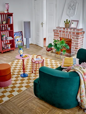 Emmie gulvlampe - Blå - Bloomingville