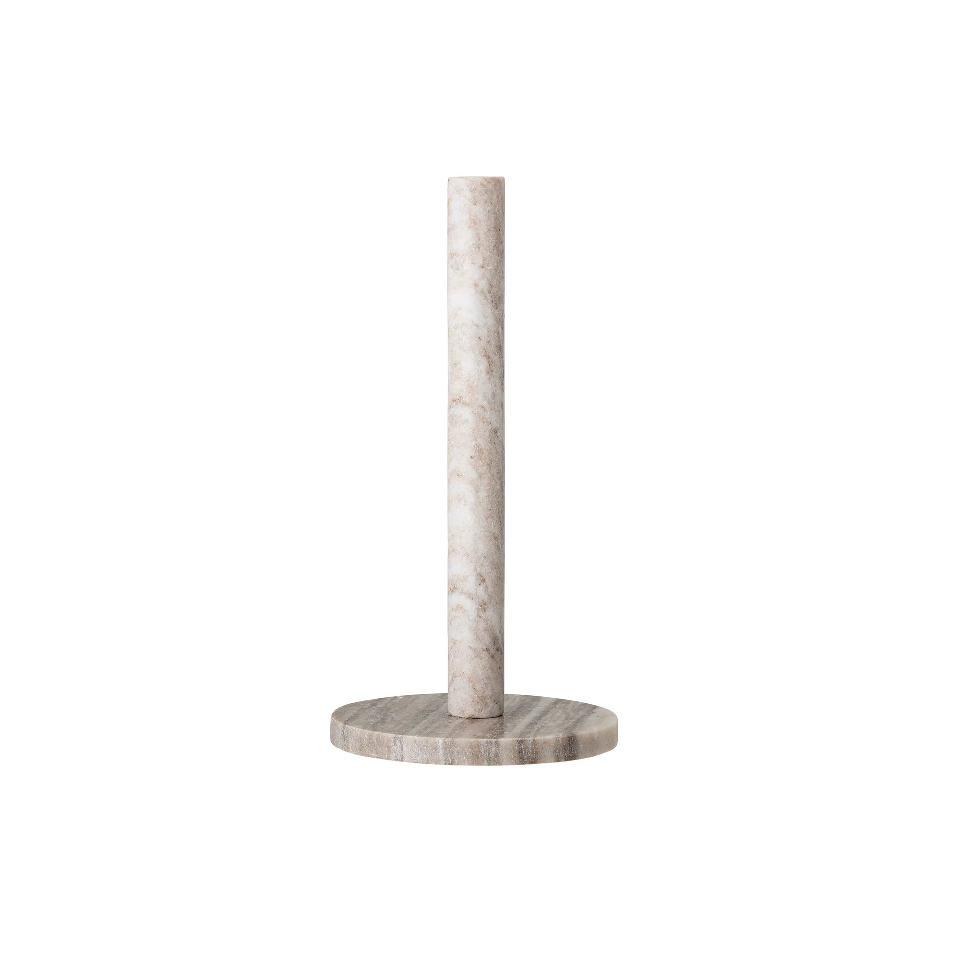 Emy køkkenrulleholder marmor 30 cm, Natur Bloomingville