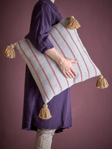 Eviaya pude 45x45 cm - Blå - Bloomingville