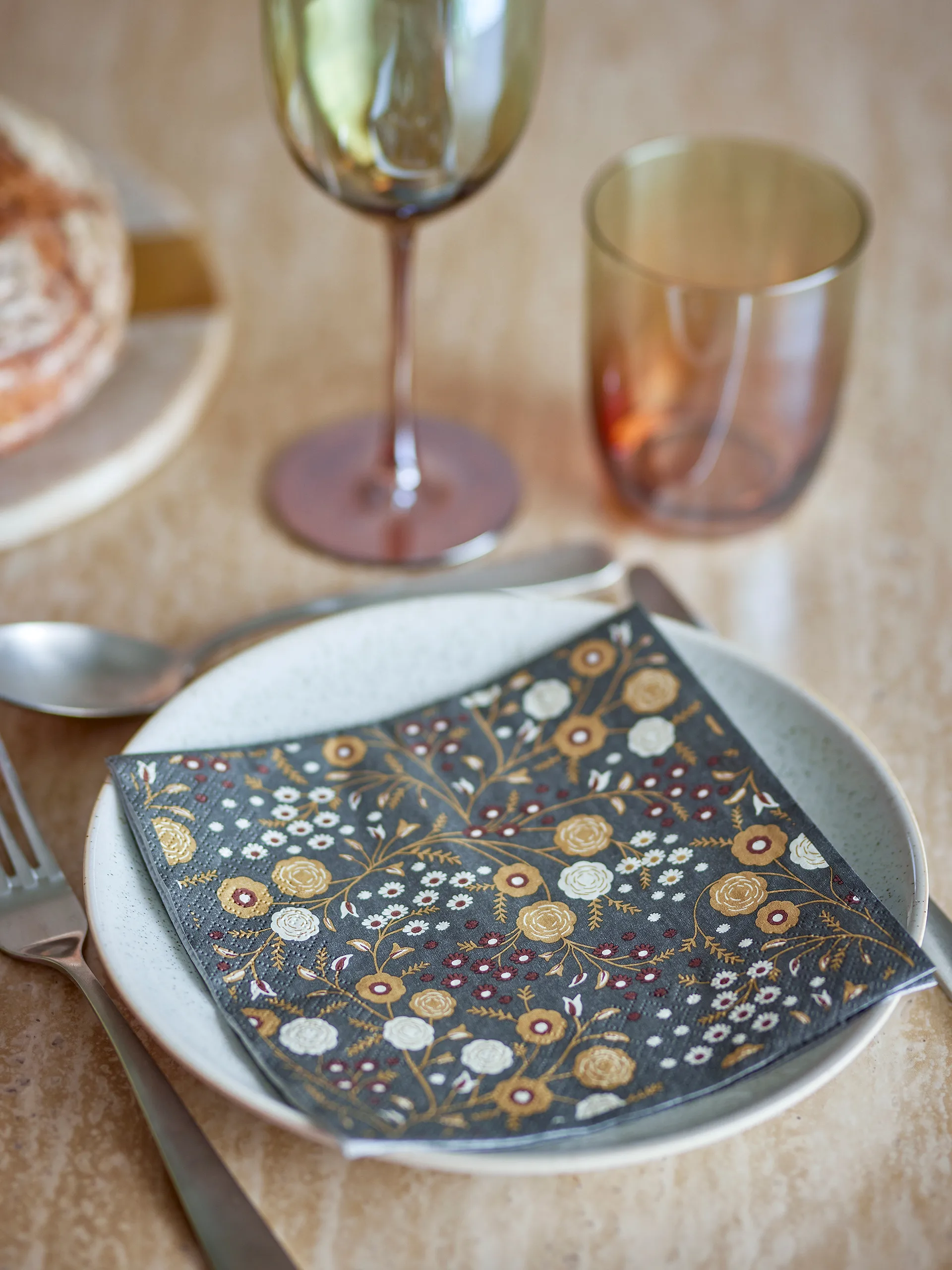 Eydis papirsserviet 20 pak, Natur Bloomingville