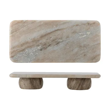 Fatin Pedestal sokkel - Grå, 38x18 cm - Bloomingville