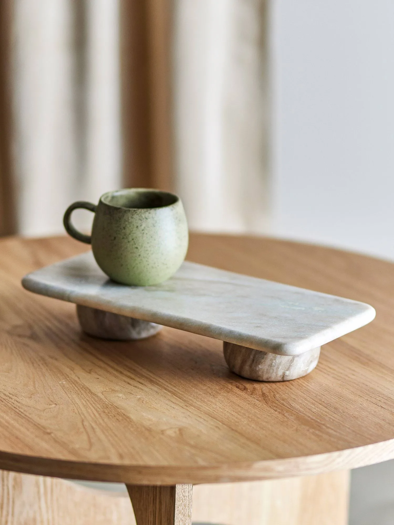 Fatin Pedestal sokkel, Grå, 38x18 cm Bloomingville