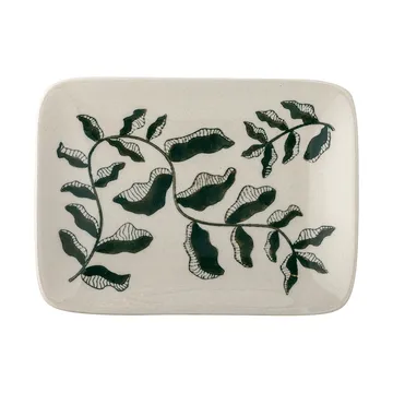Fauni desserttallerken - Grøn, 15x11,5 cm - Bloomingville