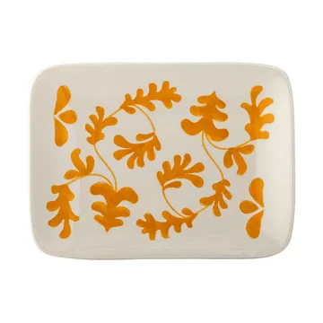 Fauni desserttallerken - Gul, 15x11,5 cm - Bloomingville