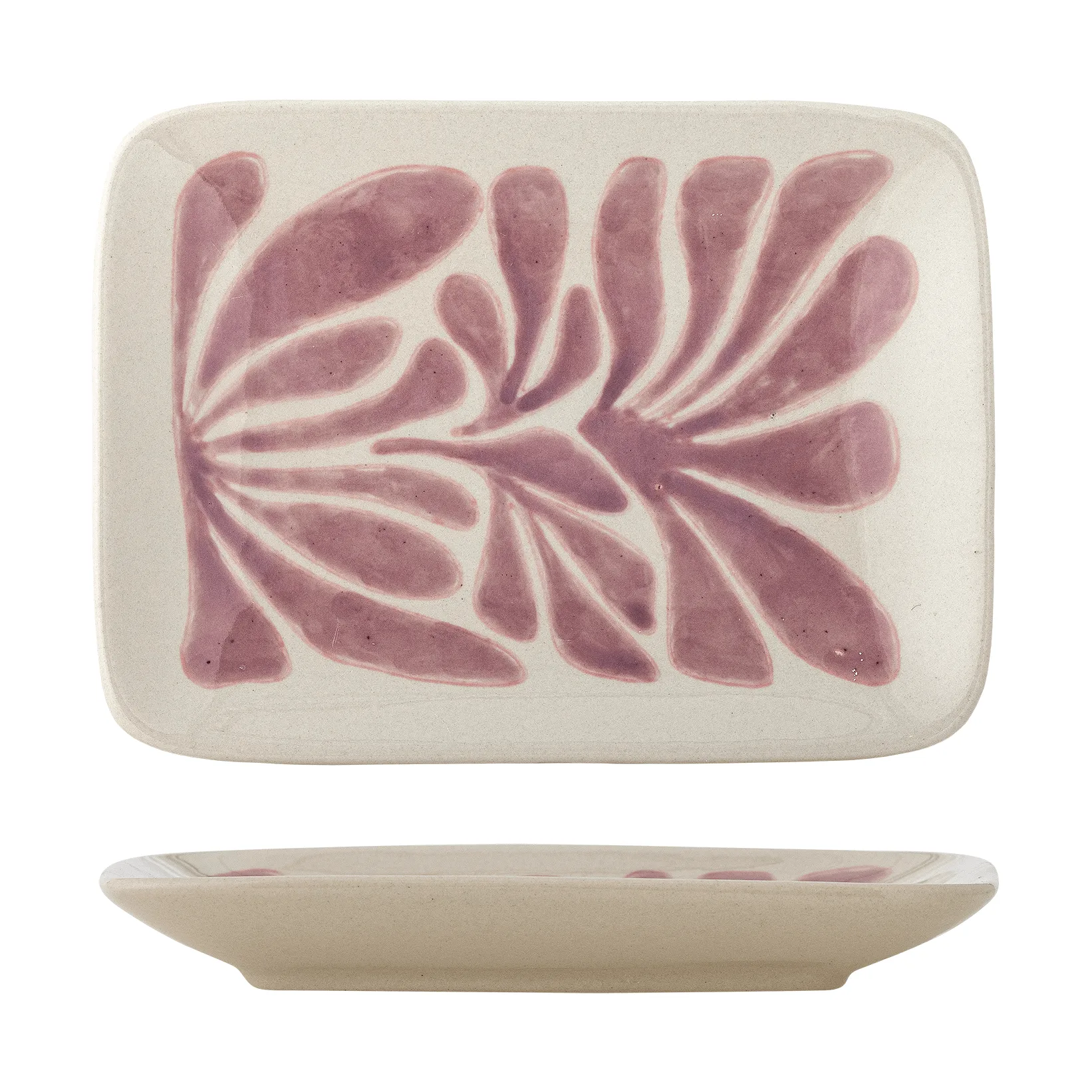 Fauni desserttallerken, Lilla, 15x11,5 cm Bloomingville