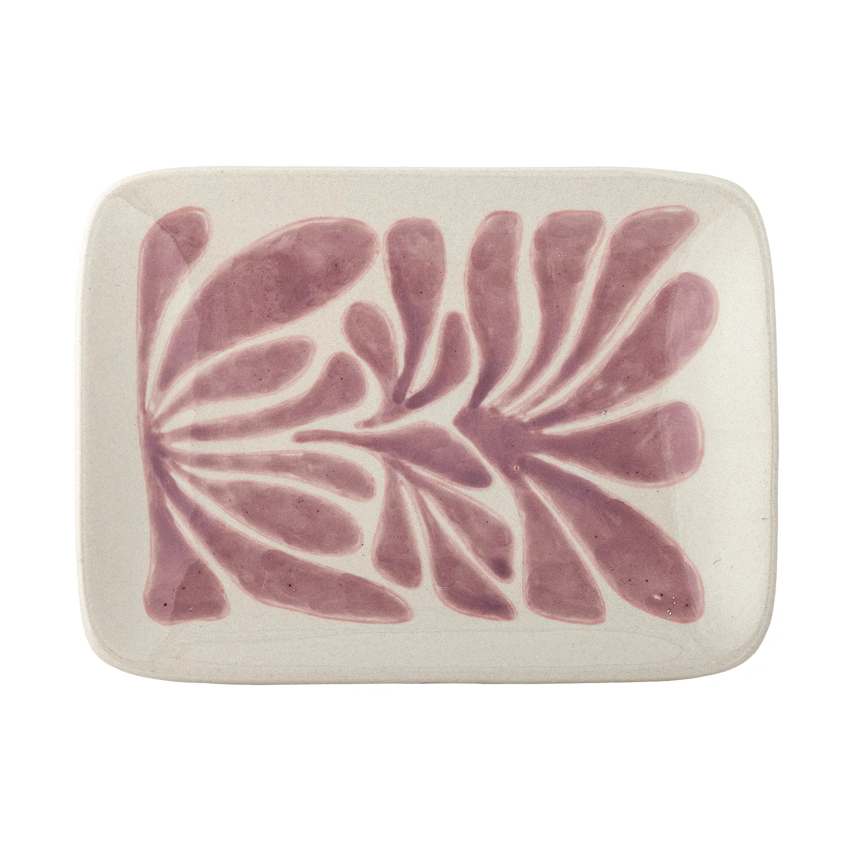 Fauni desserttallerken, Lilla, 15x11,5 cm Bloomingville