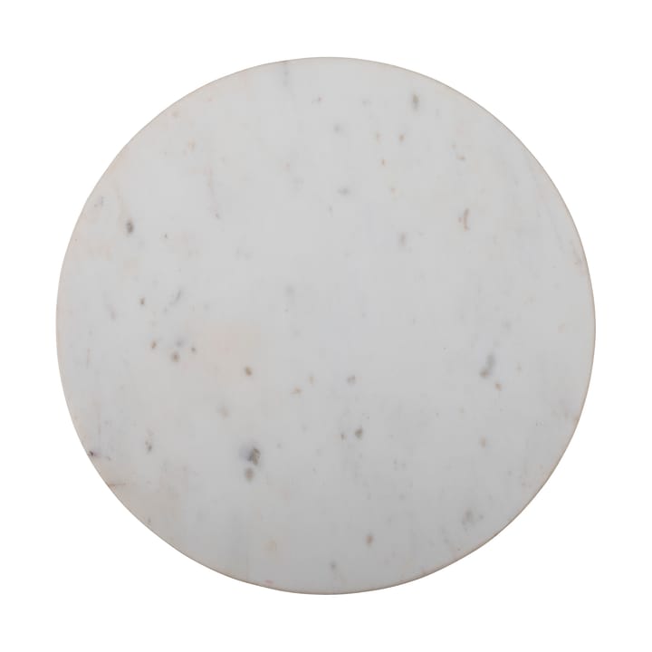 Fenya kagefad Ø30x9 cm - White marble - Bloomingville