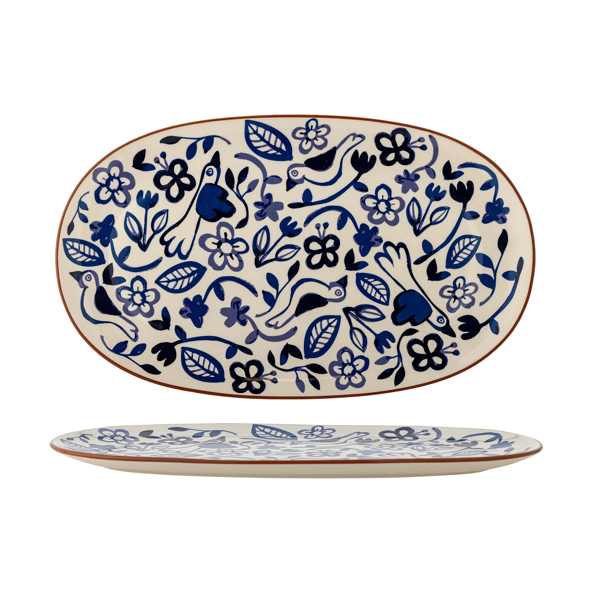 Figuria serveringsfad, Flerfarvet Bloomingville