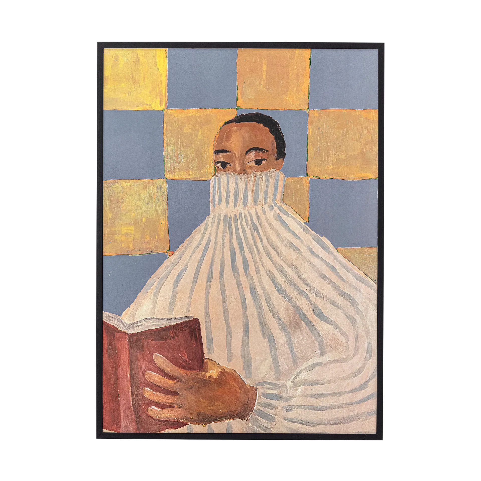 Filicia plakat med ramme 52x72 cm, Sort ram Bloomingville