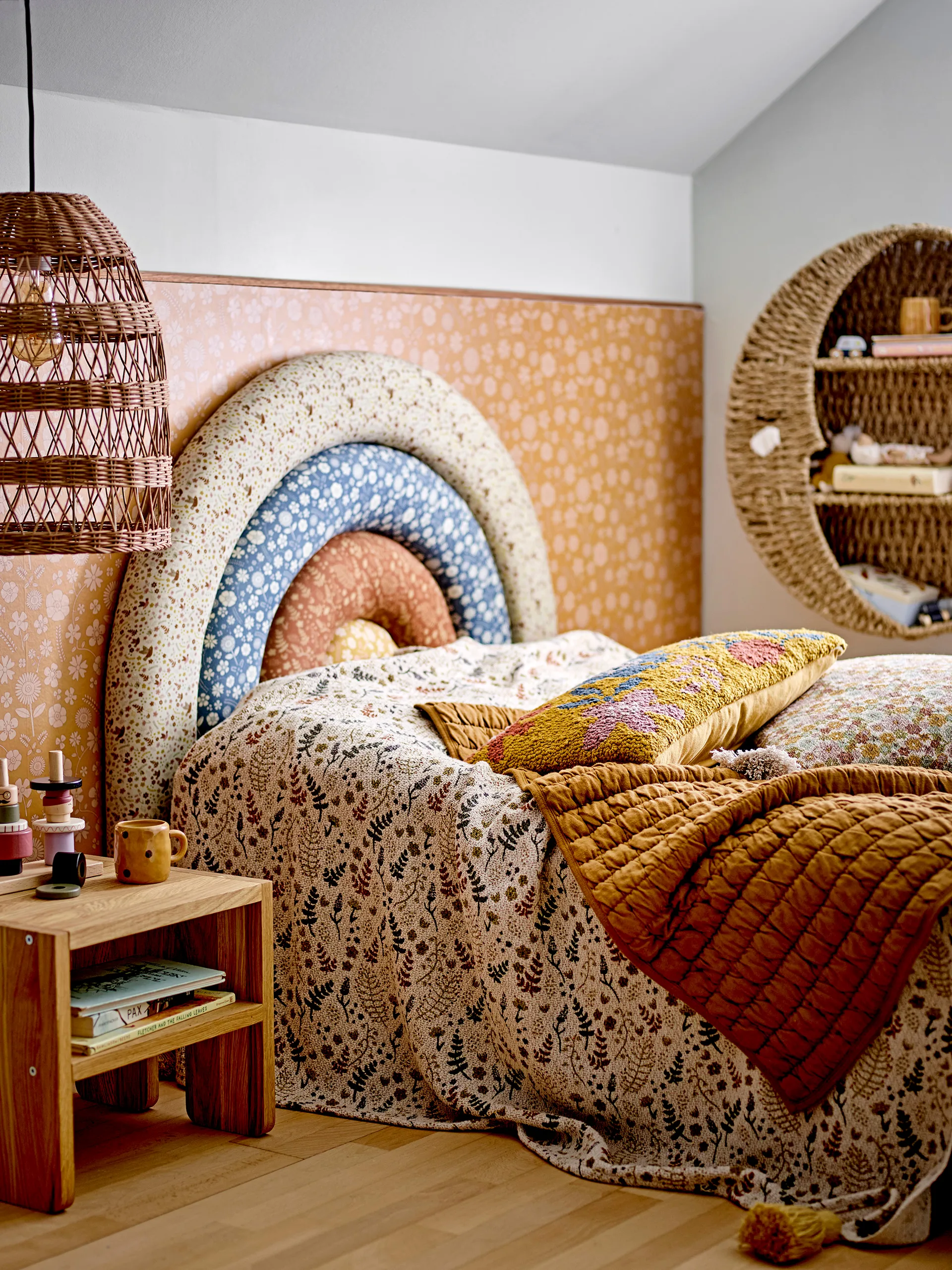 Filipa tæppe 130x160 cm, Gul Bloomingville