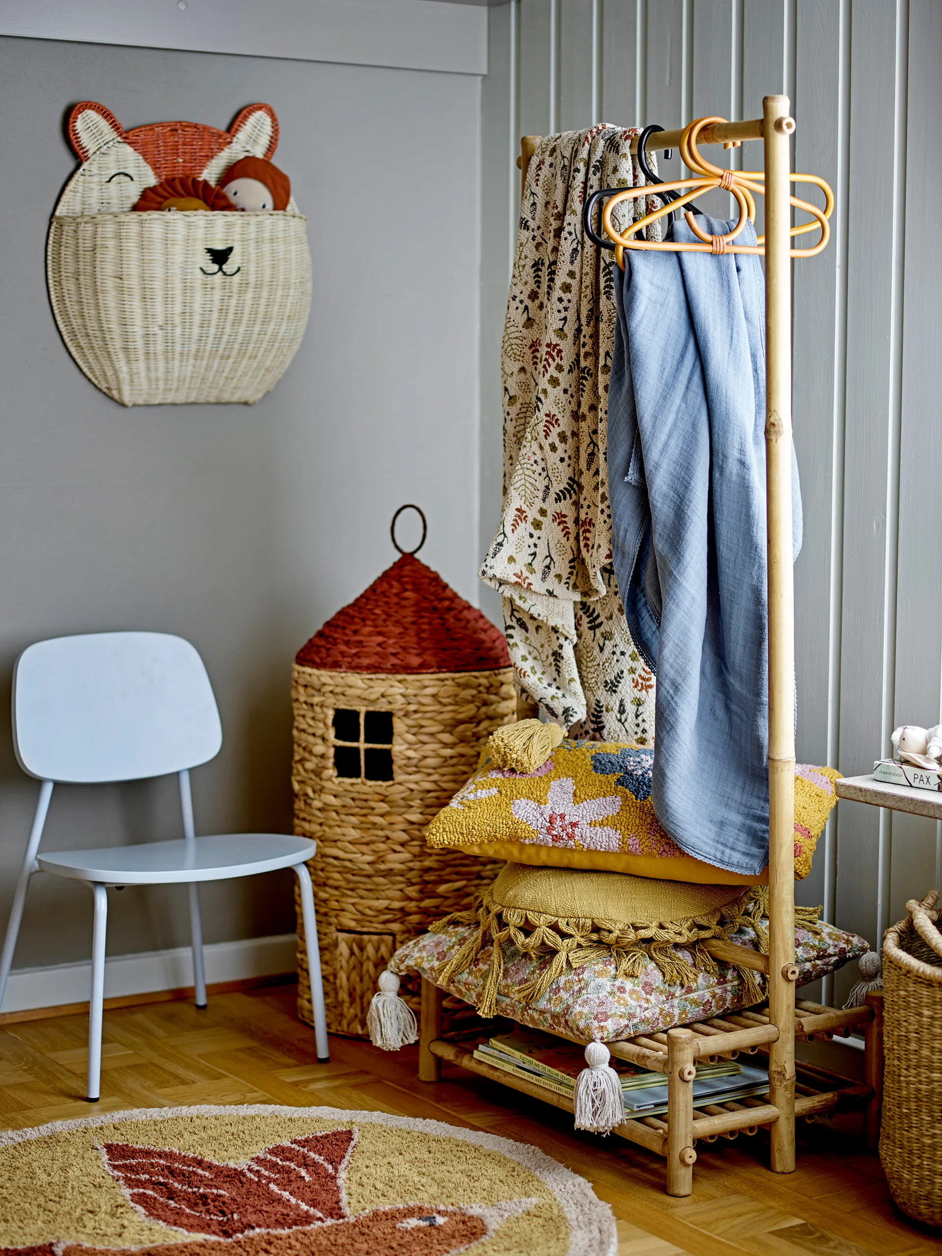 Filipa tæppe 130x160 cm, Gul Bloomingville