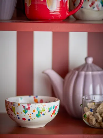 Freckles skåle 4 pak. Ø11,5 cm - Rød - Bloomingville