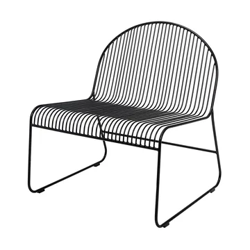 Friend loungestol 2-pak Sort - Bloomingville