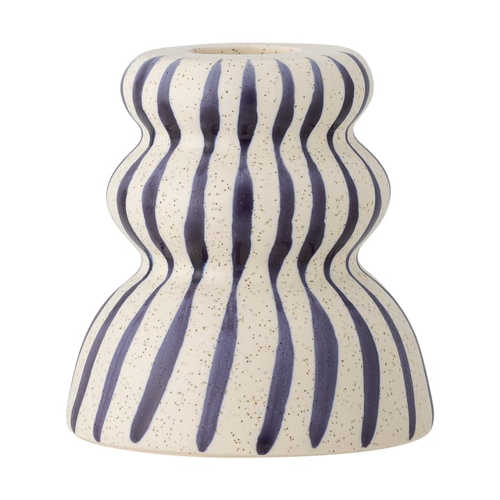 Gabin lysestage 8 cm - Blå - Bloomingville