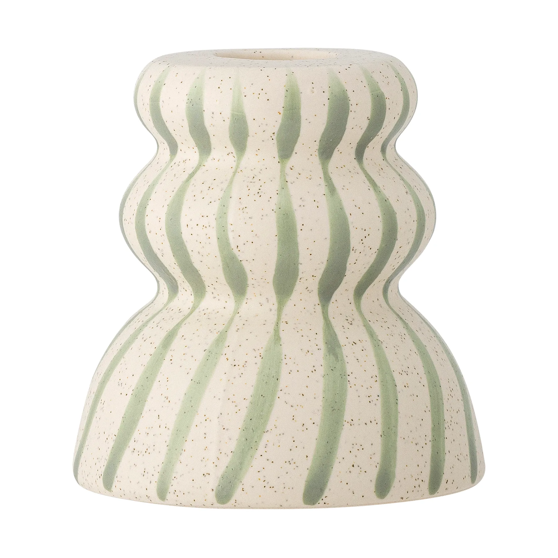 Gabin lysestage 8 cm, Grøn Bloomingville