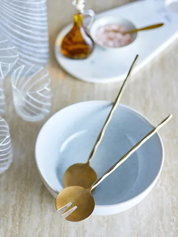 Gaith salatbestik 2-dele - Messing - Bloomingville