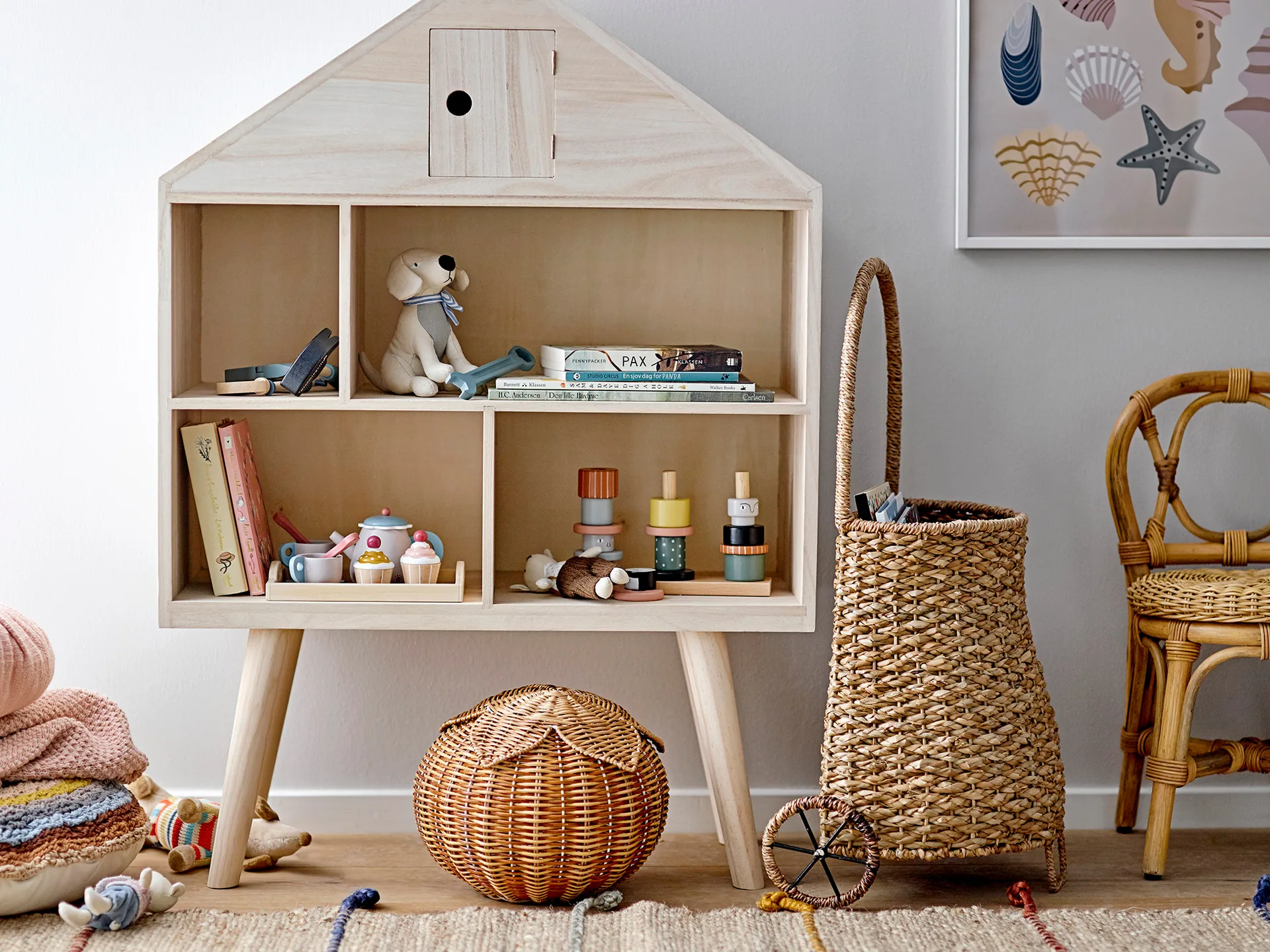 Gentrim legetøjservice, Grå Bloomingville