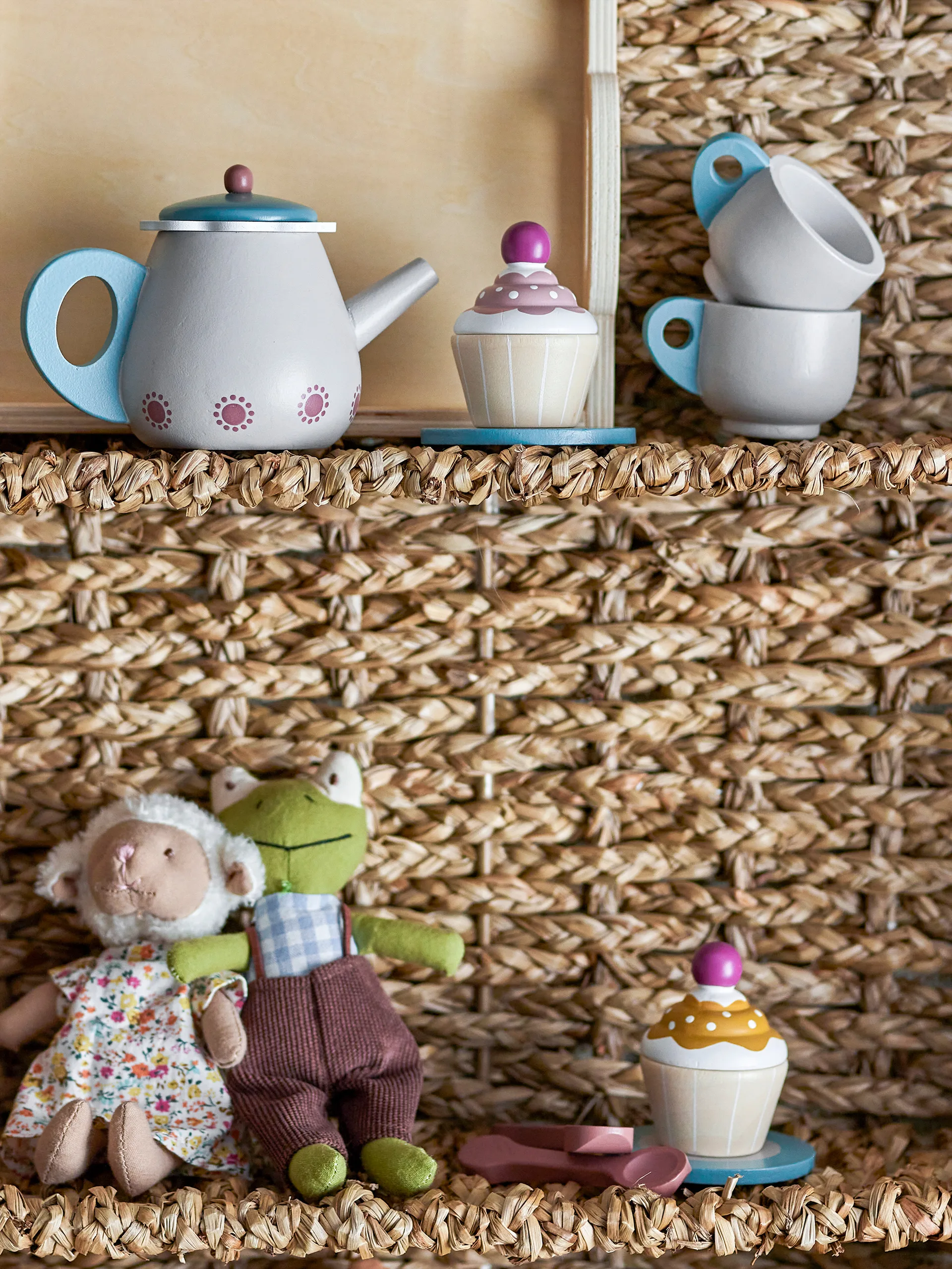 Gentrim legetøjservice, Grå Bloomingville