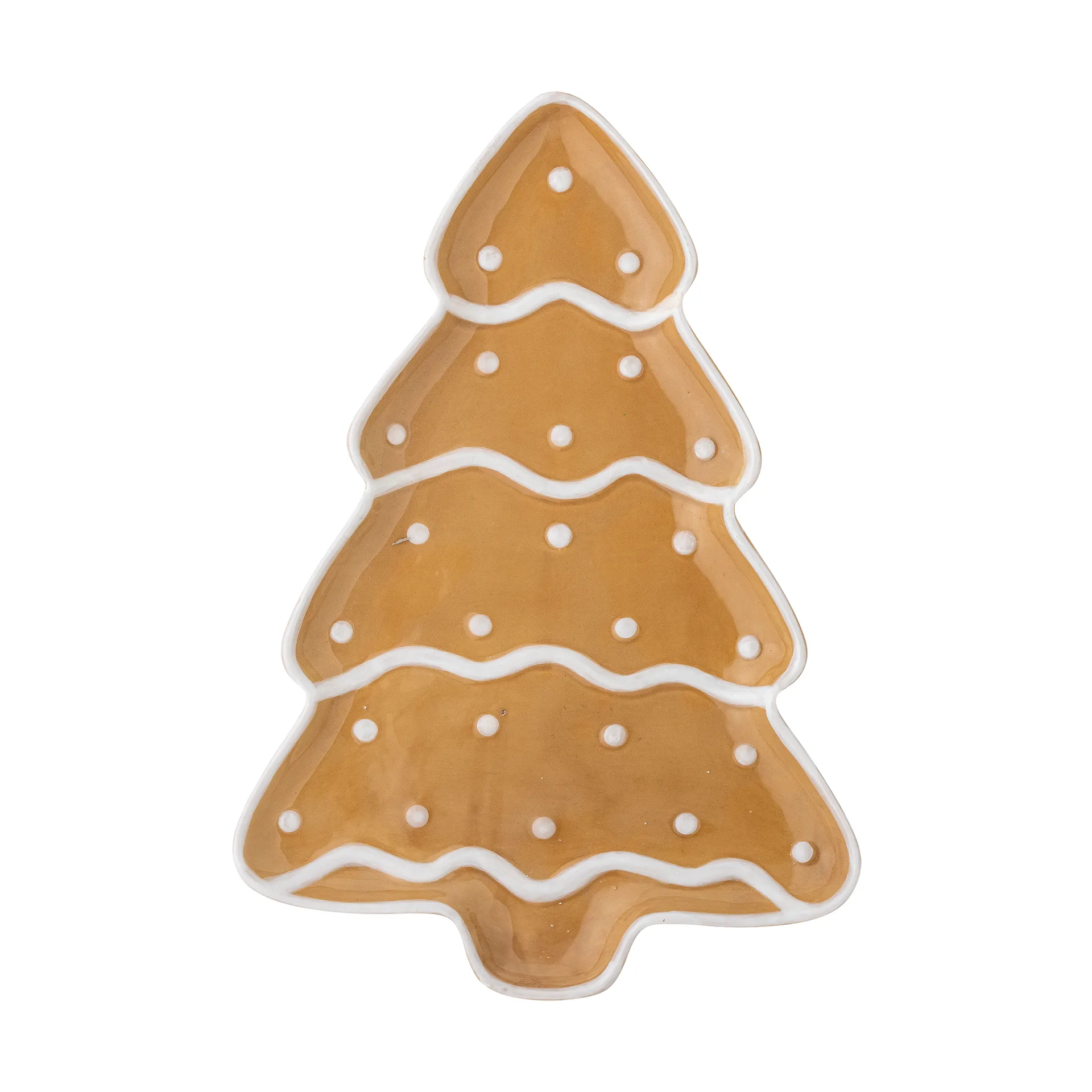 Ginnie serveringsbakke 33x23 cm, Brun Bloomingville