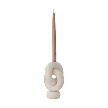 Goa lysestage 20 cm - White marble - Bloomingville