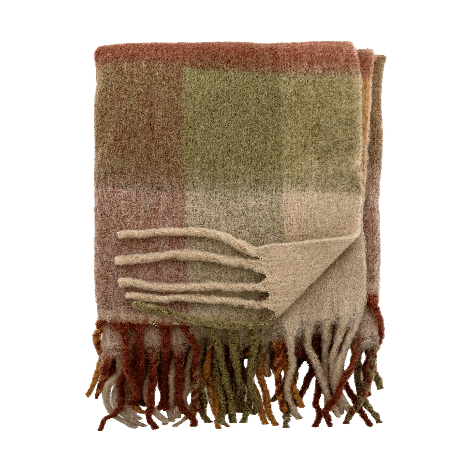 Hamisha plaid, Multi, ternet, 152x127 cm Bloomingville