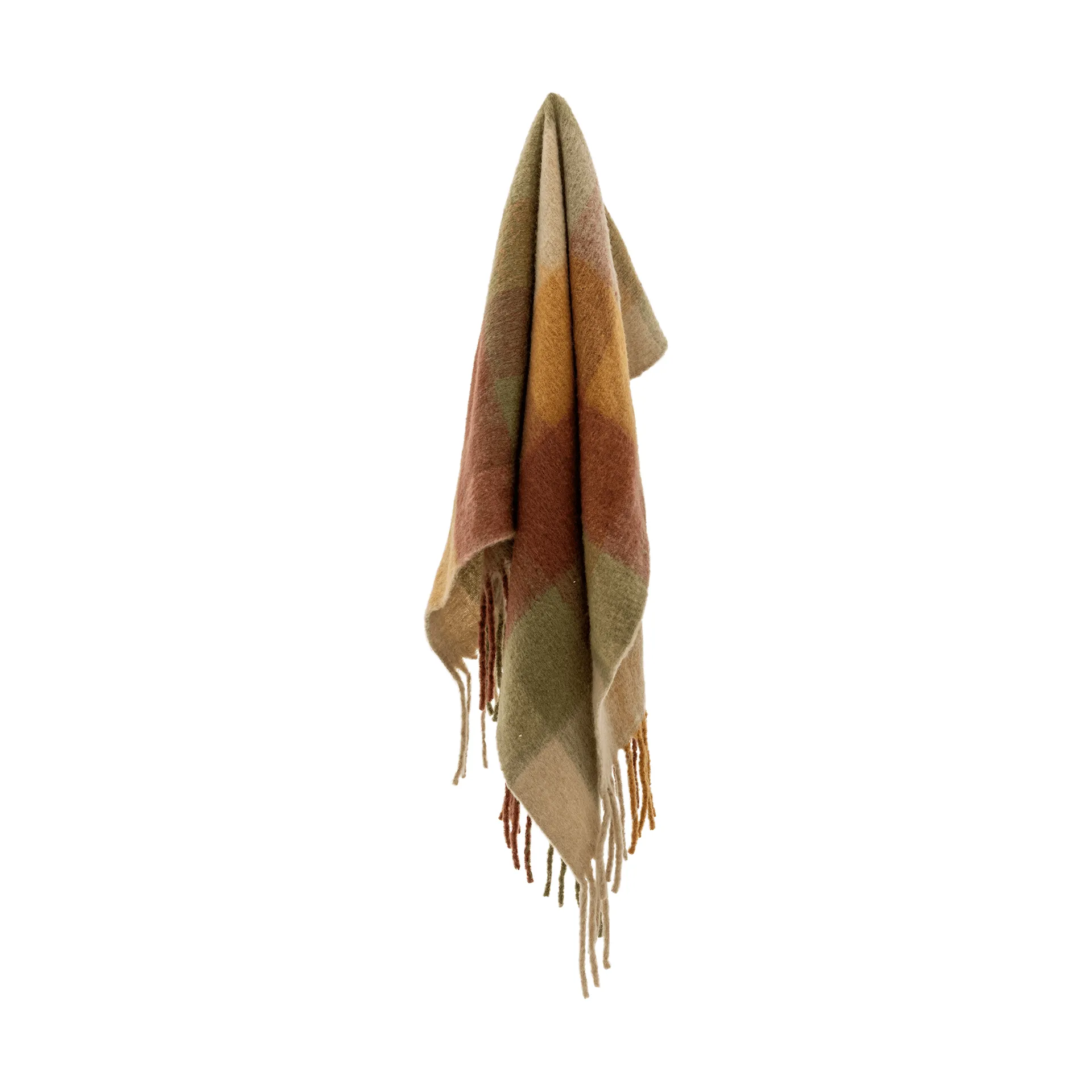 Hamisha plaid, Multi, ternet, 152x127 cm Bloomingville