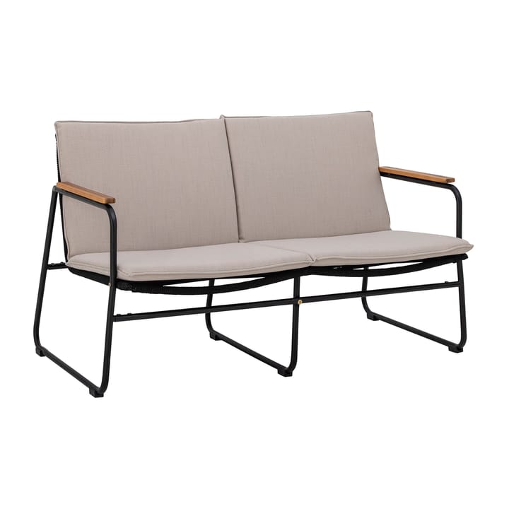 Hampton sofa 127x71x76 cm, Sort/Beige Bloomingville