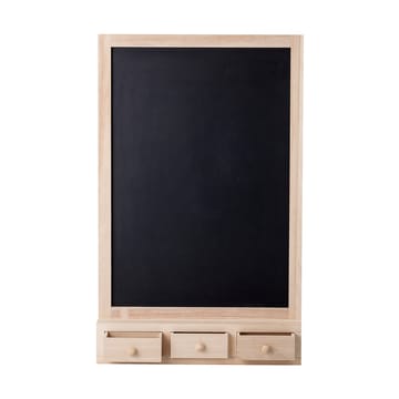 Higma kridttavle 50x80 cm - Sort - Bloomingville
