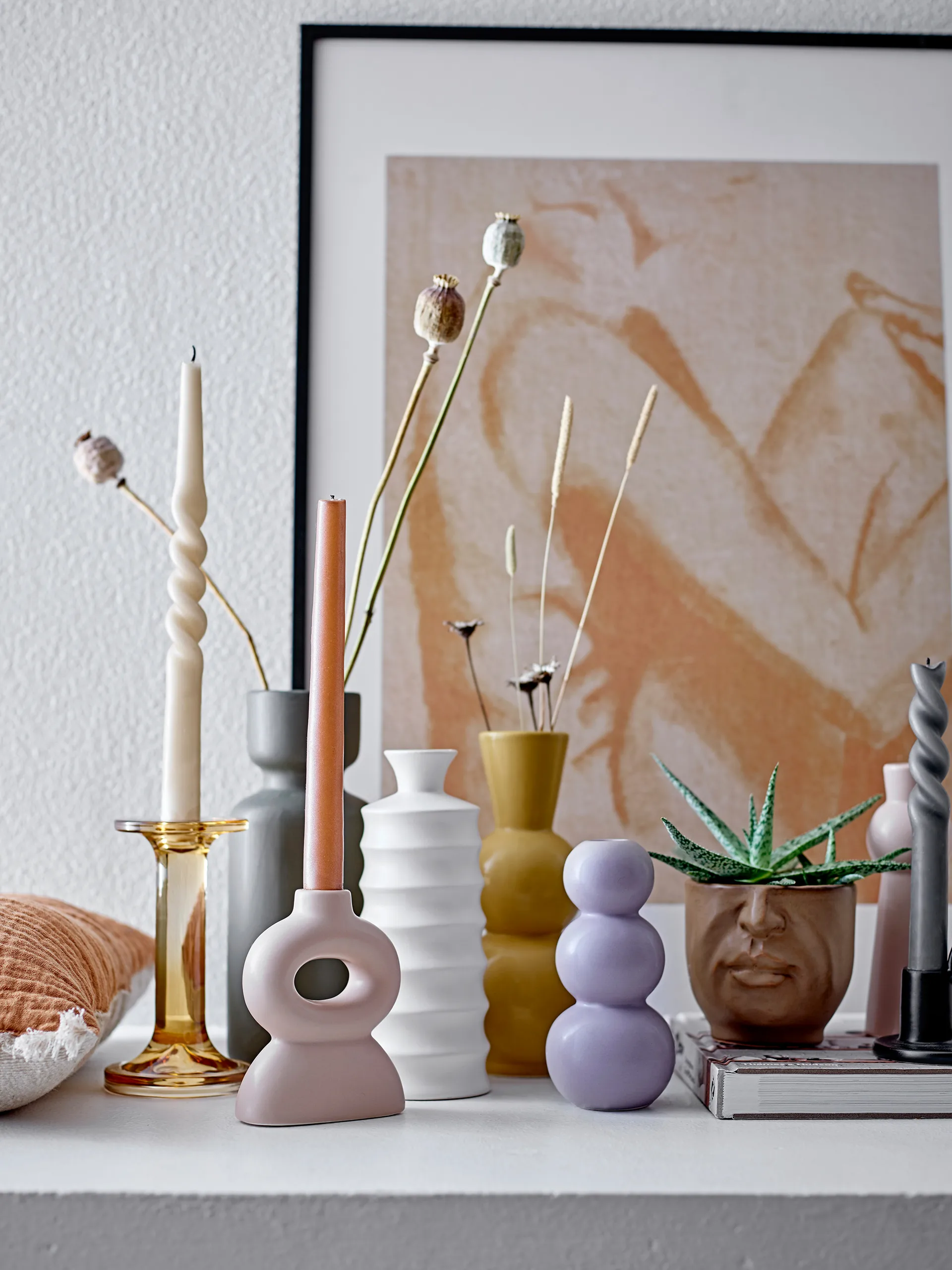 Hiling krukke Ø10,5 cm, Brun Bloomingville