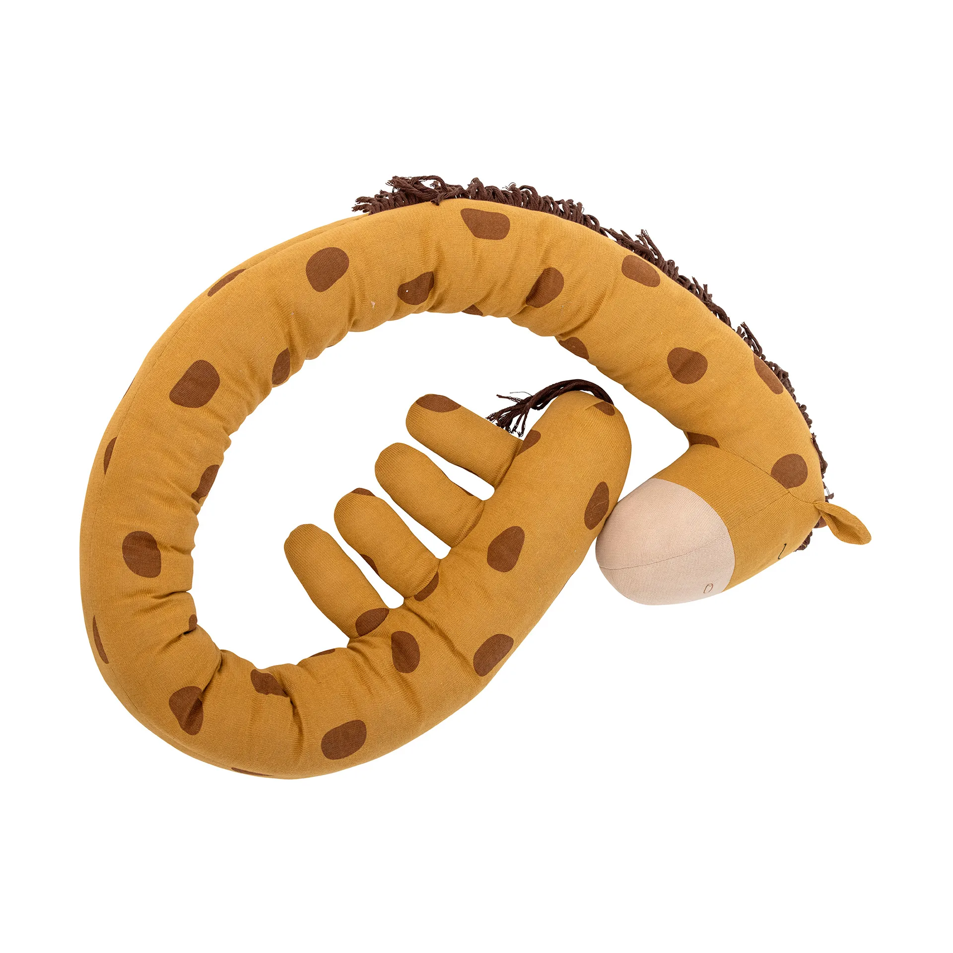 Ibber tøjdyr 184 cm, Orange giraffe Bloomingville