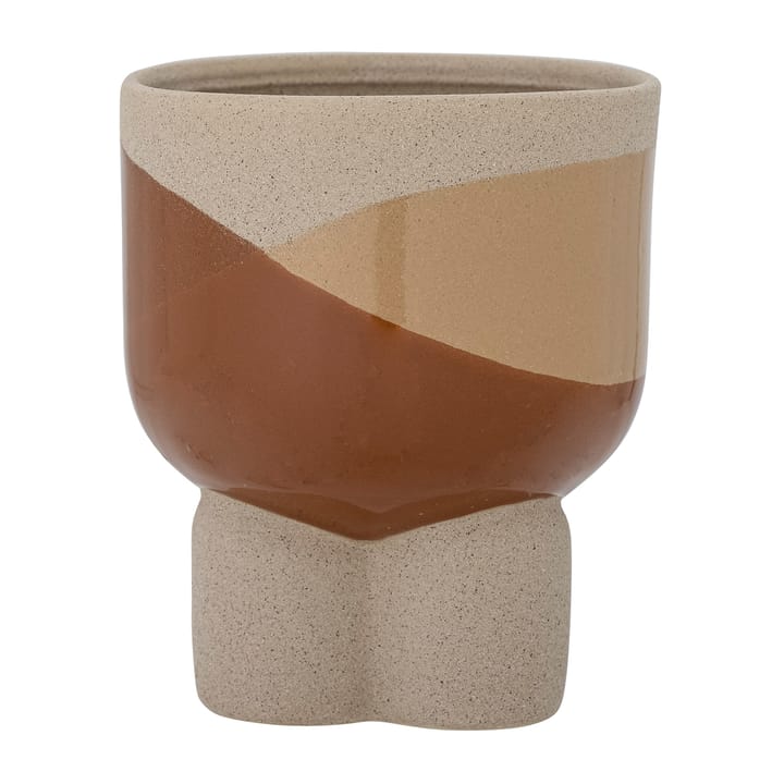 Iness krukke Ø14 cm, Brun Bloomingville
