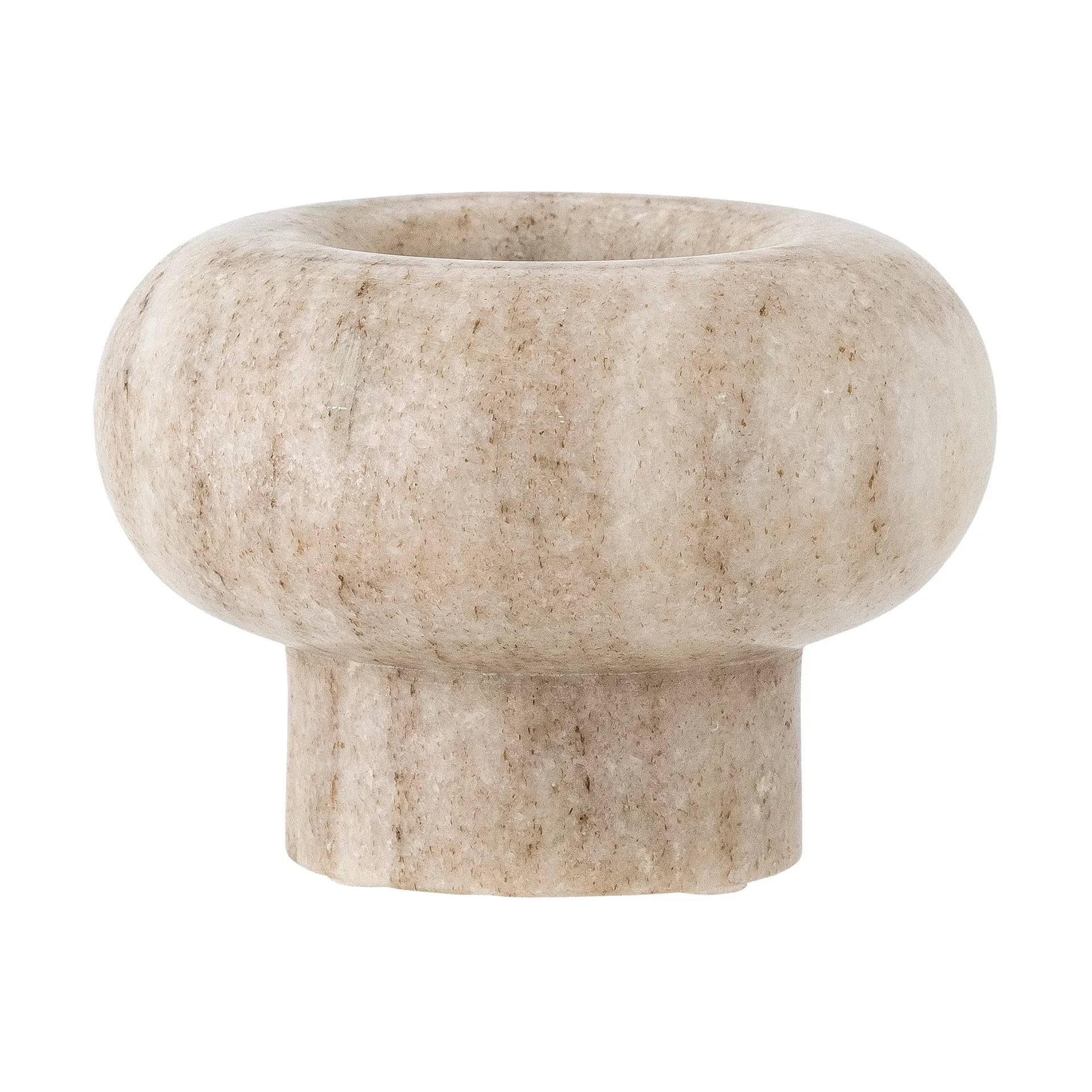 Isabea fyrfadsstage 7,5 cm, Marmor Bloomingville