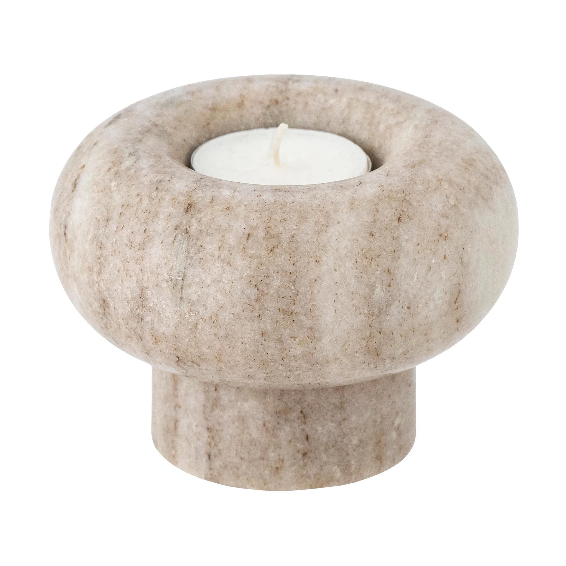 Isabea fyrfadsstage 7,5 cm, Marmor Bloomingville