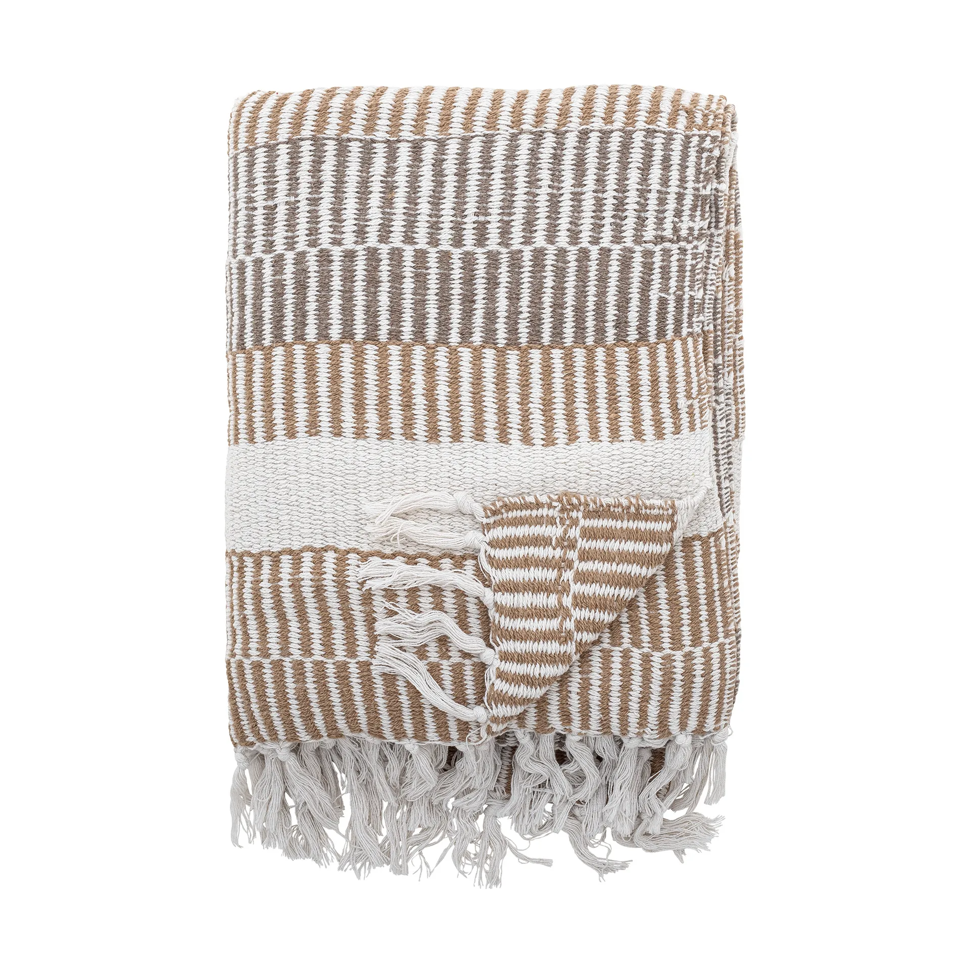 Isnel plaid 130x160 cm, Natur Bloomingville