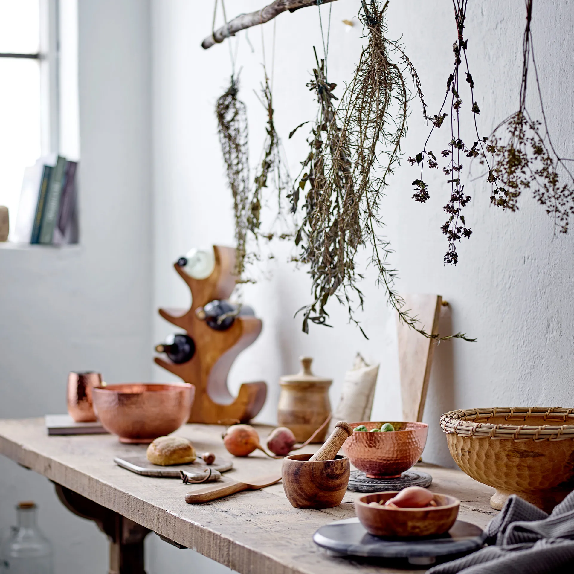 Jai serveringsfad marmor, Ø25,5 cm Bloomingville