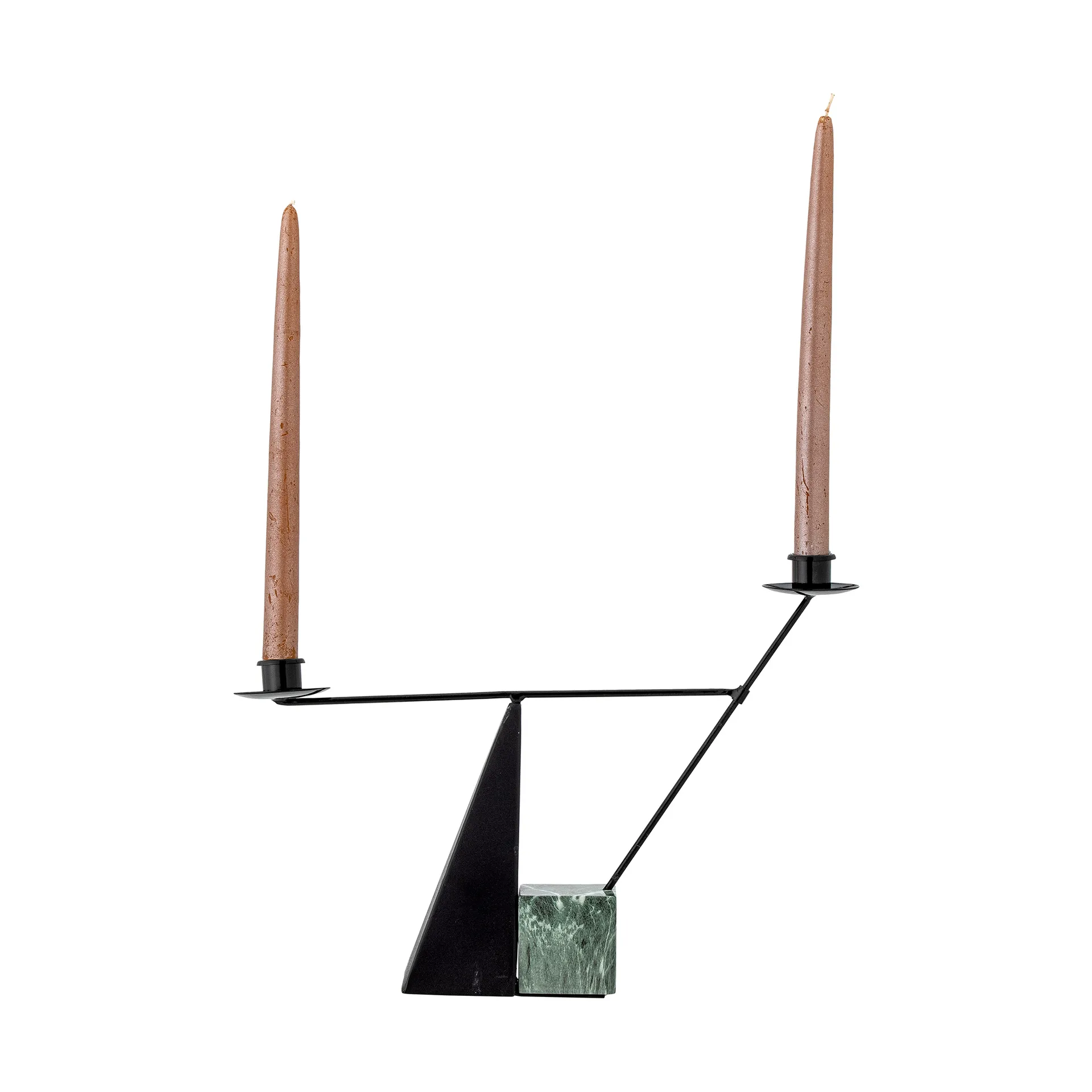 Jayda lysestage 26x40 cm, Green-iron Bloomingville