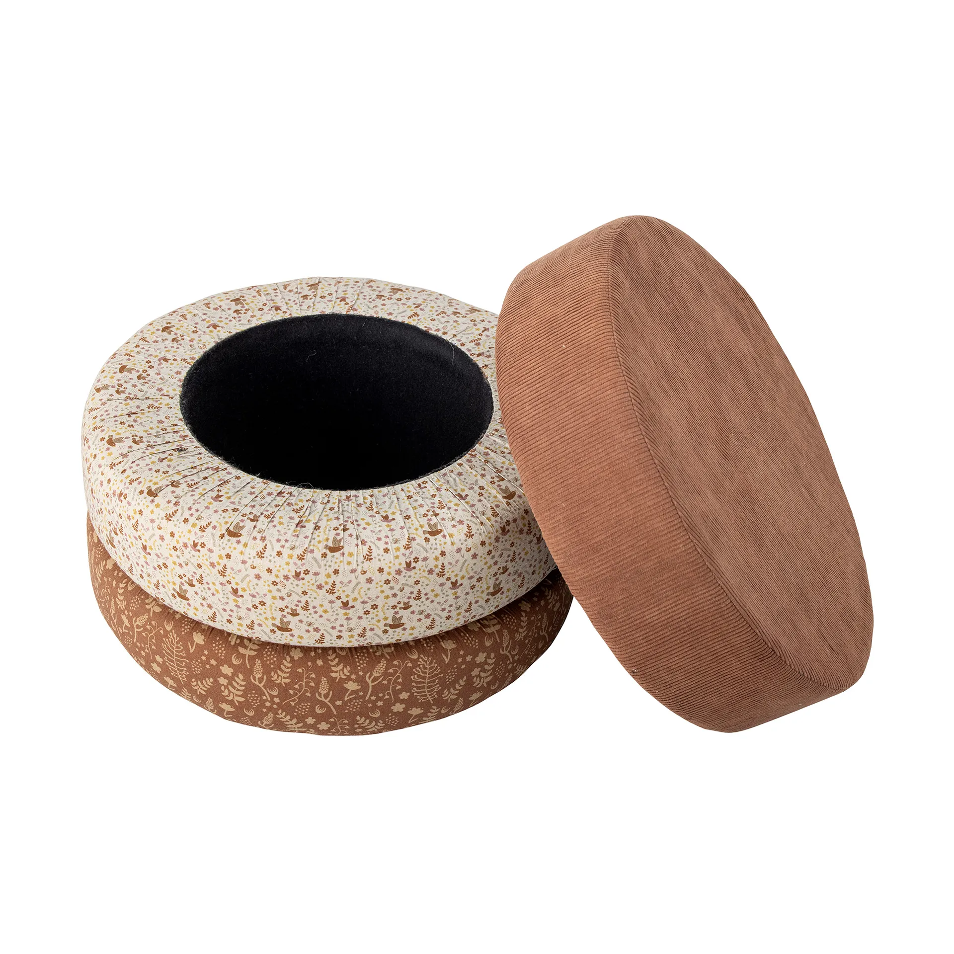 Jo siddepuf 32xØ43 cm, Brun Bloomingville