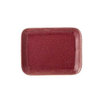 Joëlle serveringsfad - rød - Bloomingville