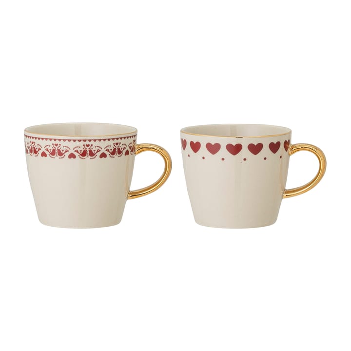 Jolly krus 2-pak - Red - Bloomingville