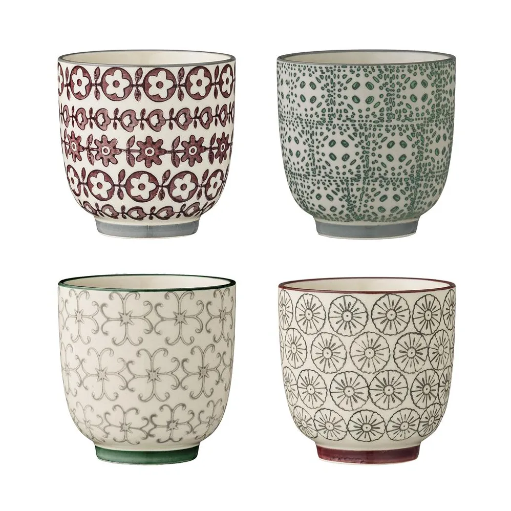 Bloomingville Karine kop 4-pak 7 cm