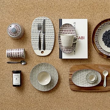 Karine skål Ø10 cm 2-pak grå/grøn - undefined - Bloomingville