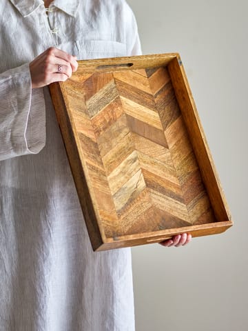 Katalyn serveringsbakke 30x40 cm - Natur - Bloomingville