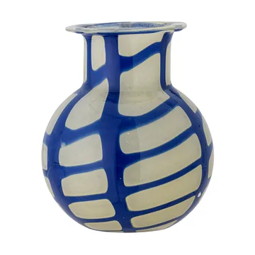 Kiran vase 19 cm - Blå - Bloomingville