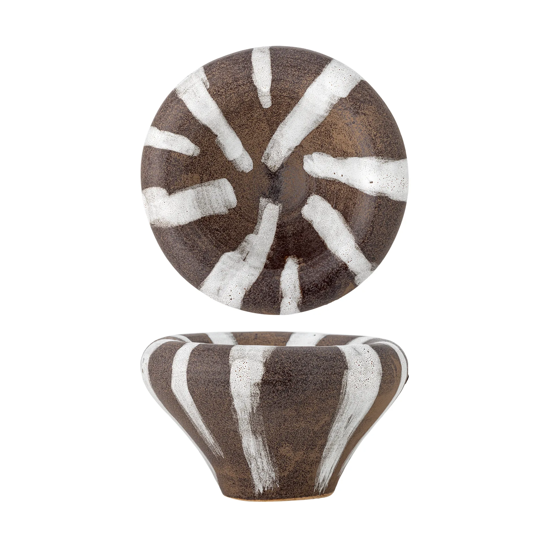 Ladris skål Ø23 cm, Brun Bloomingville