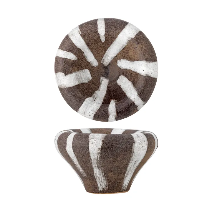 Ladris skål Ø23 cm - Brun - Bloomingville