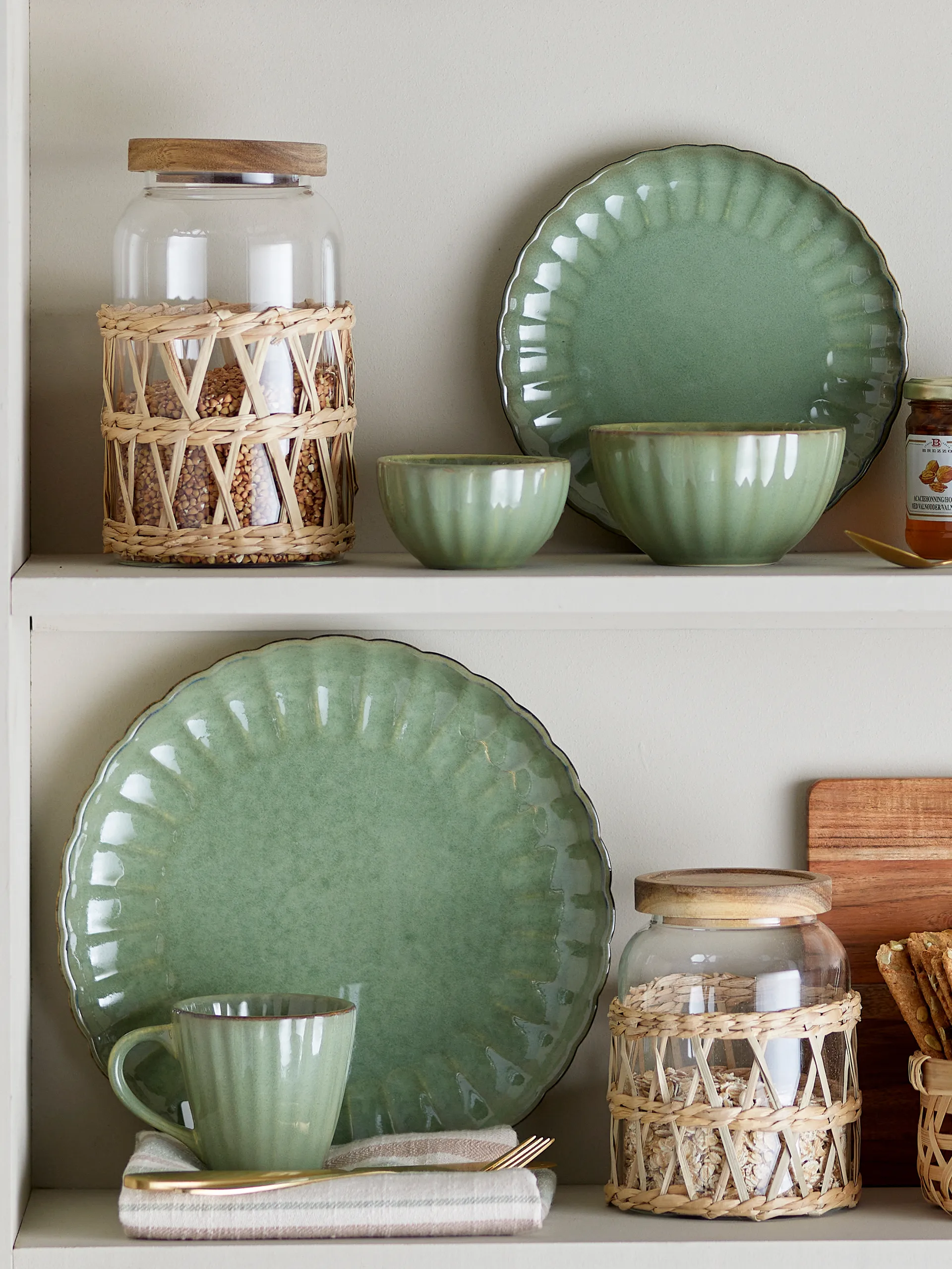 Latina tallerken Ø27 cm., Light green Bloomingville