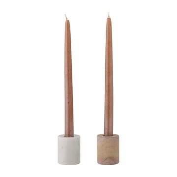 Lavina lysestage 2 dele - Marmor natur - Bloomingville