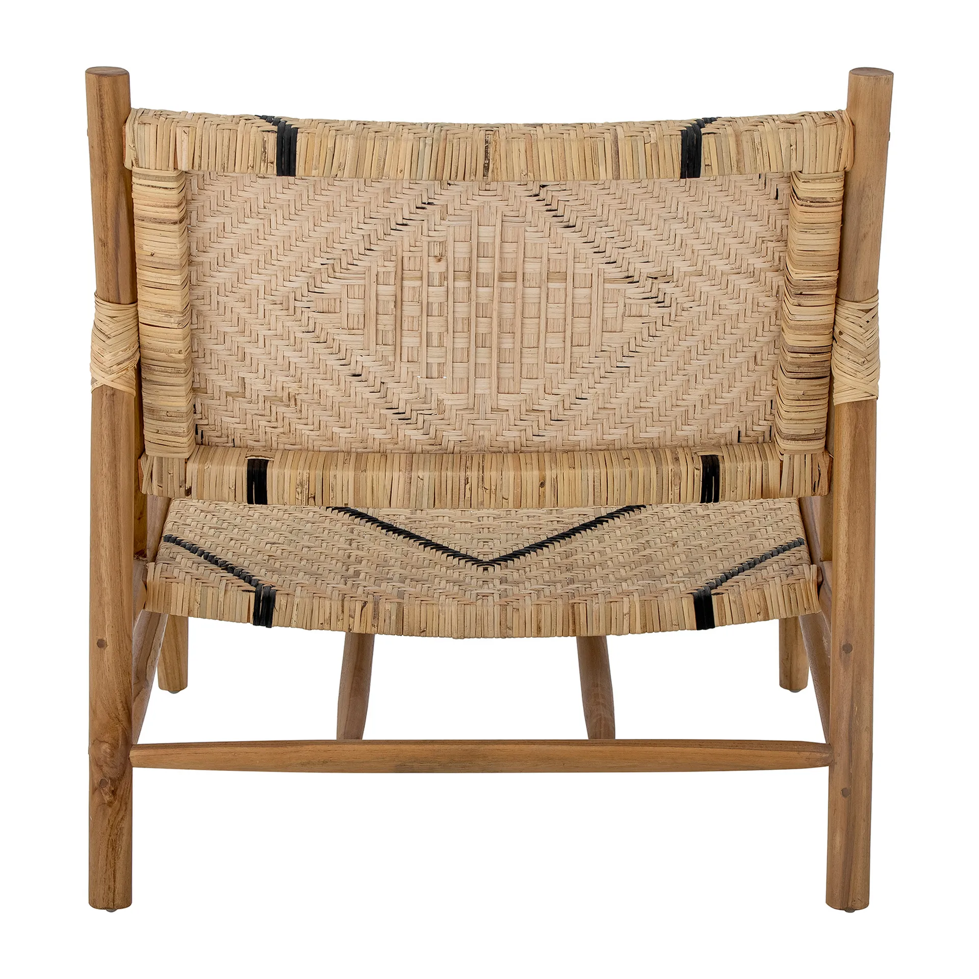 Lennox loungestol, Natur/Teak Bloomingville