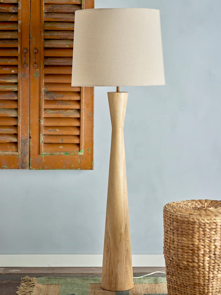 Leonor gulvlampe Ø45x130 cm, Rubberwood Bloomingville